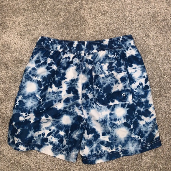 Aeropostale Blue & White Swim Trunks size S - Picture 8 of 8